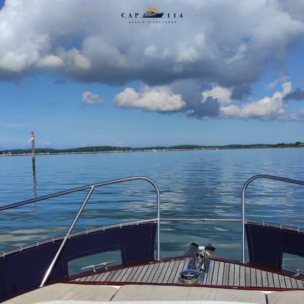 Découvrir le bassin d'Arcachon en bateau le matin
